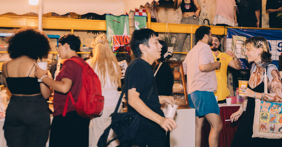 Truc Bao at Block party food festival in Truc Bach, Hanoi, Vietnam.