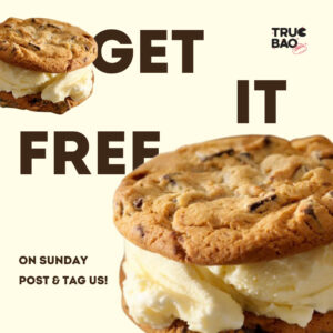 Sunday promotion at Truc Bao - Get free ice creams
