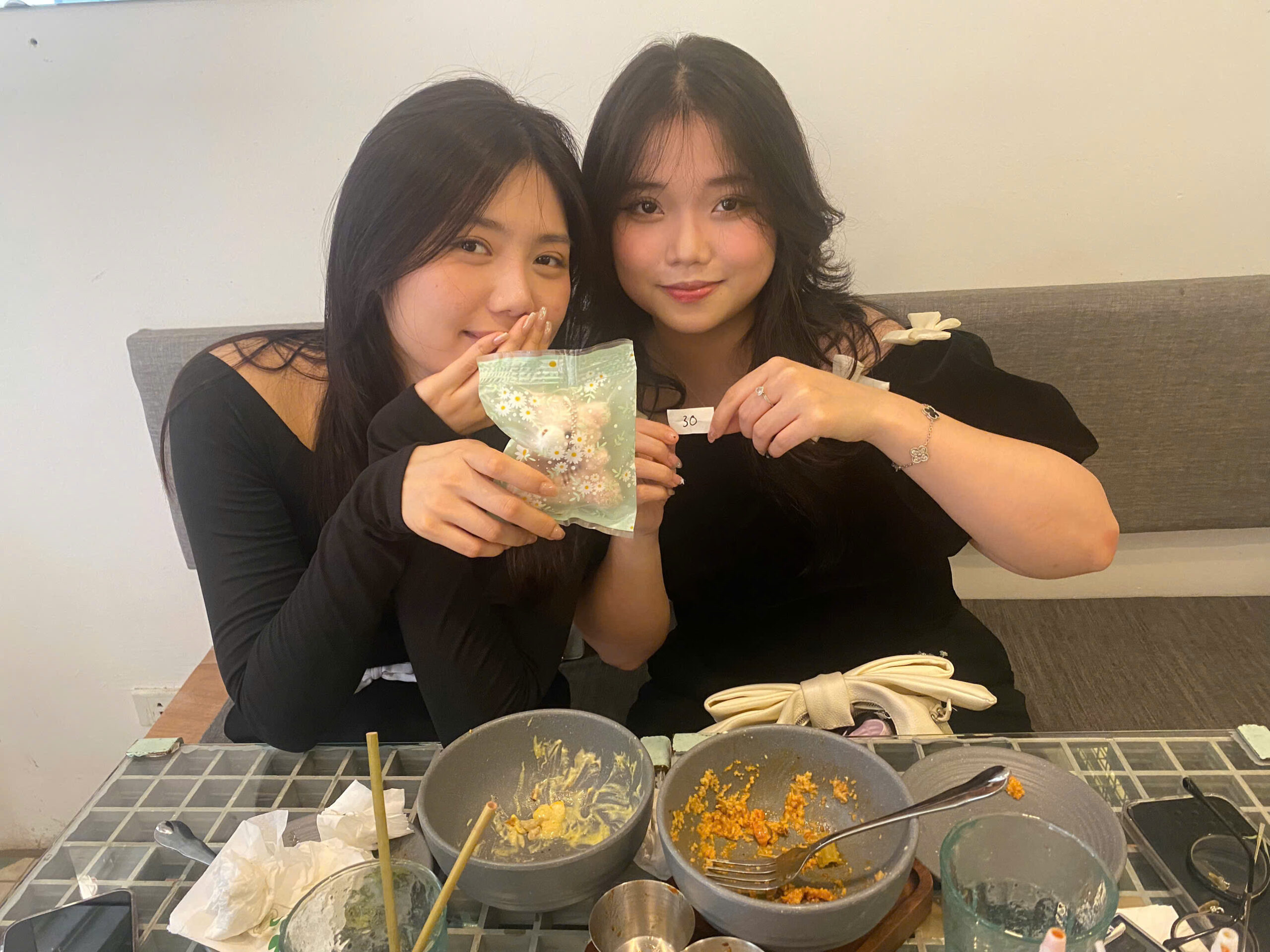 Customers at Truc Bao in Truc Bach, Hanoi, Vietnam.