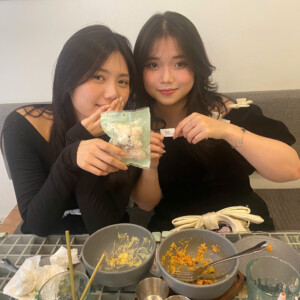 Customers at Truc Bao in Truc Bach, Hanoi, Vietnam.