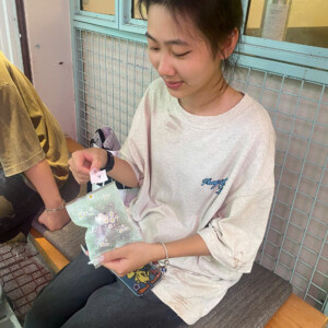 Customers at Truc Bao in Truc Bach, Hanoi, Vietnam.